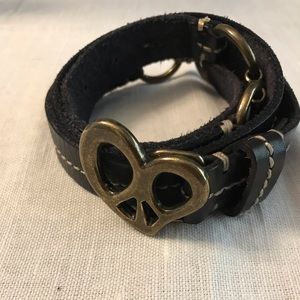 Lucky Brand Peace/love belt